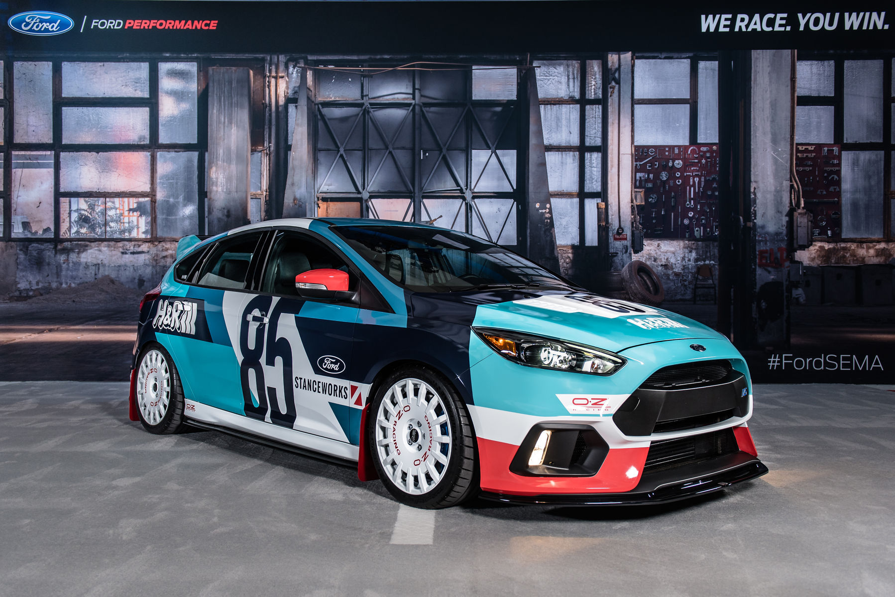2016 Ford Focus RS | 2016 Ford Focus RS by H&R Special Springs and StanceWorks