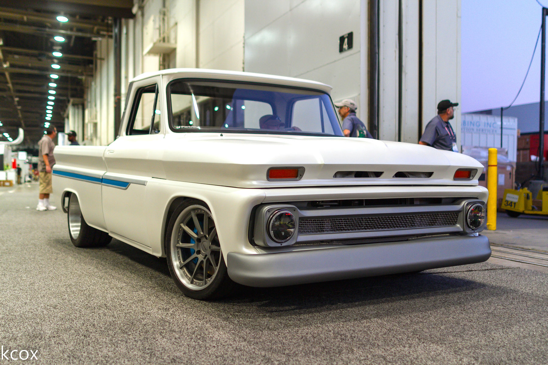 1966 Chevrolet C-10 | James Otto's C-10 Truck on Forgeline RB3C Wheels - Front View