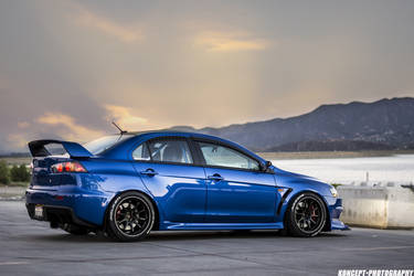 2013 Mitsubishi Lancer Evolution | VOLKRACING CE28RT Black Edition