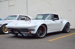 Ron Scott's 1963 Corvette Stingray on Forgeline VX3C Concave Wheels