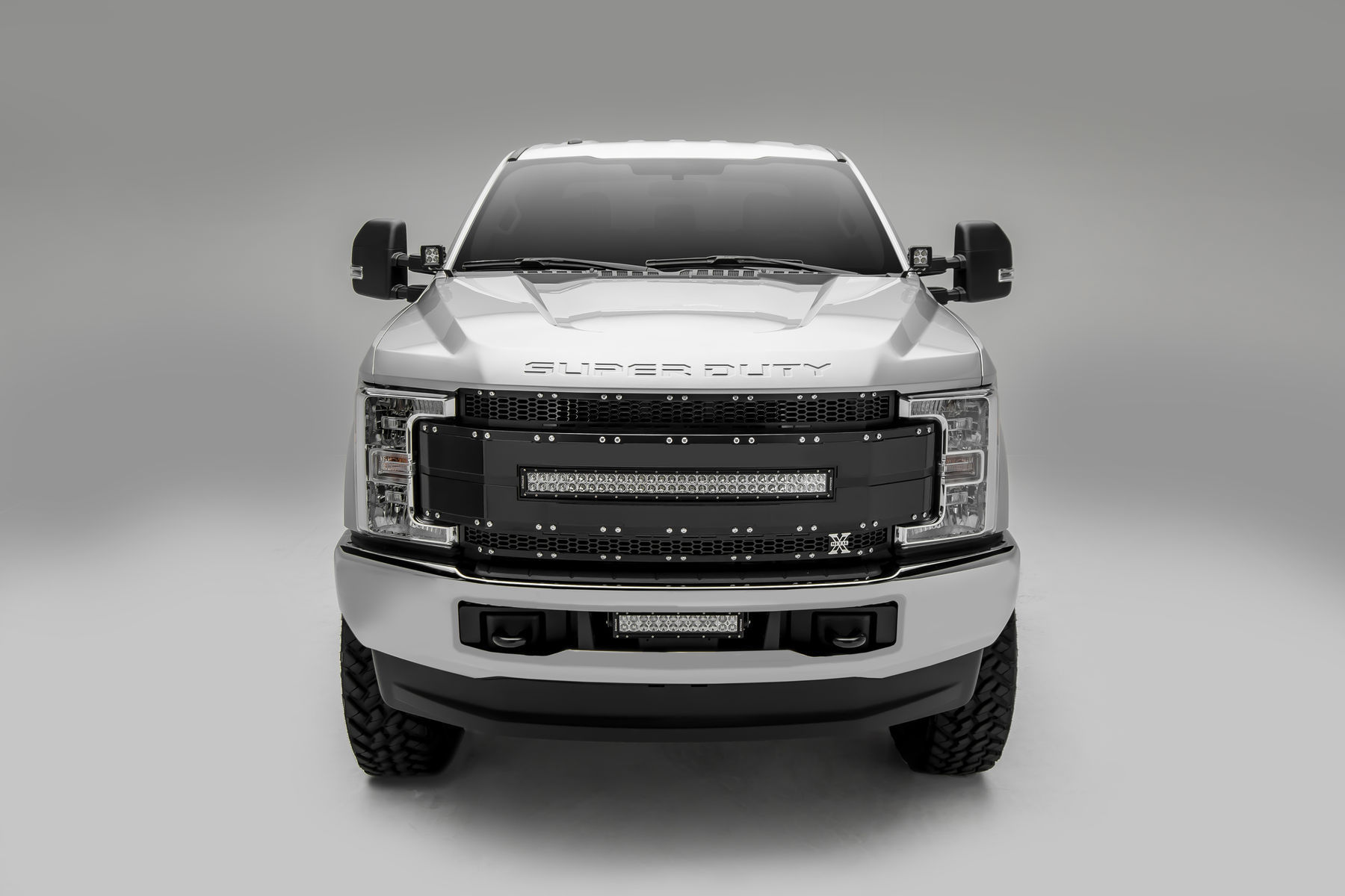 2017 Ford F-250 Super Duty | 2017 Ford Super Duty Truck Grille by T-REX Truck Products