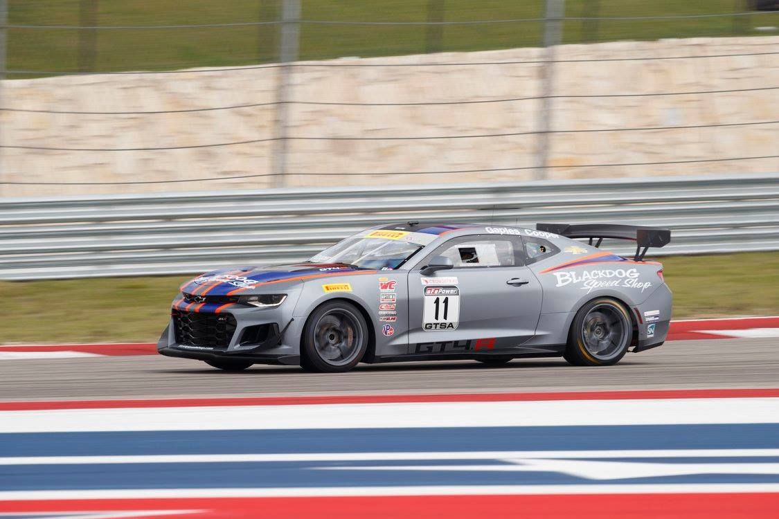 2018 Chevrolet Camaro | PF Racing's #55 Ford Mustang GT4 Wins at COTA on Forgeline One Piece Forged Monoblock GS1R Wheels