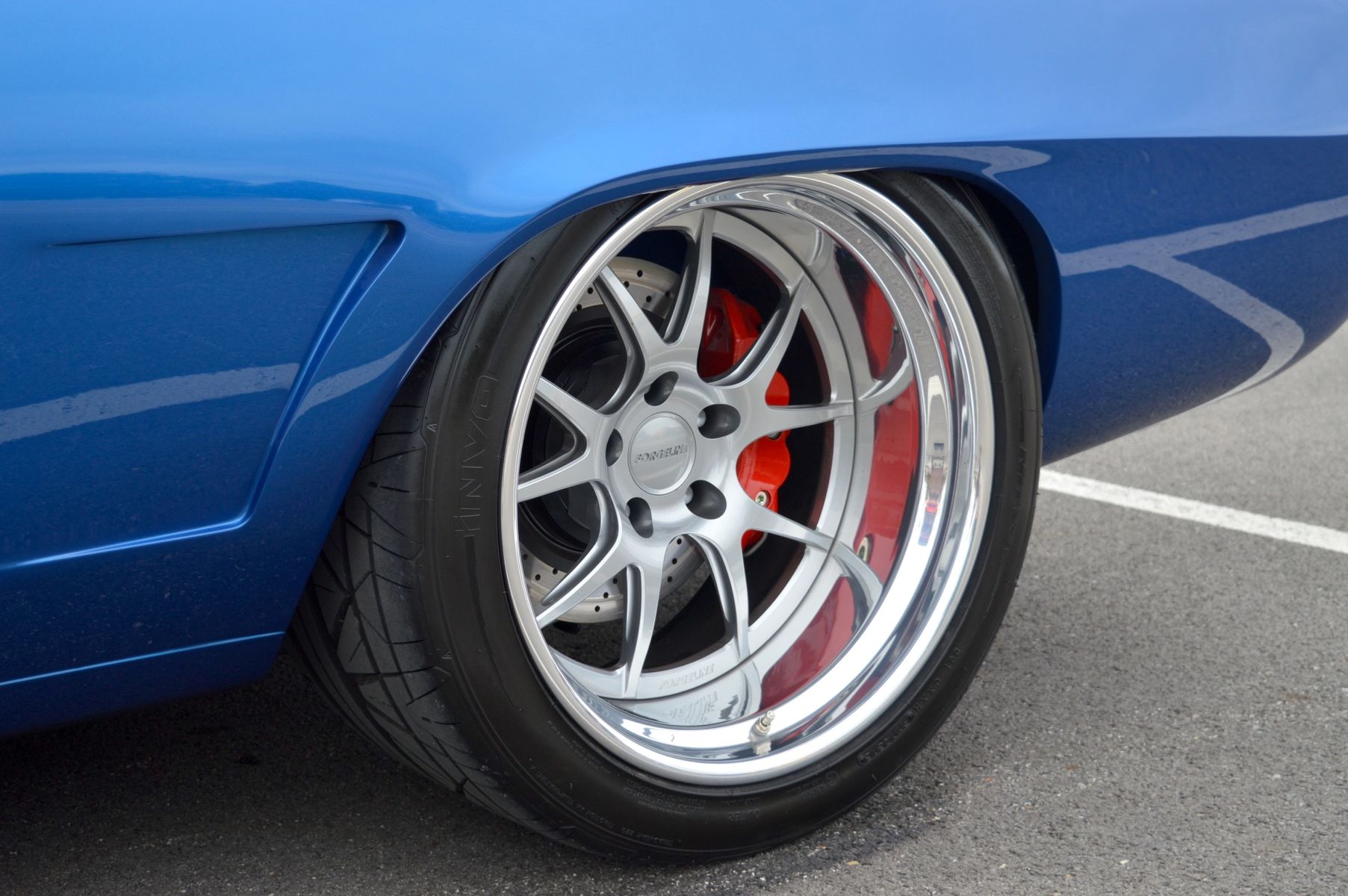 1969 Chevrolet Camaro | Brad Grant's Chassis Crafters '69 Camaro Convertible on Forgeline GA3 Wheels