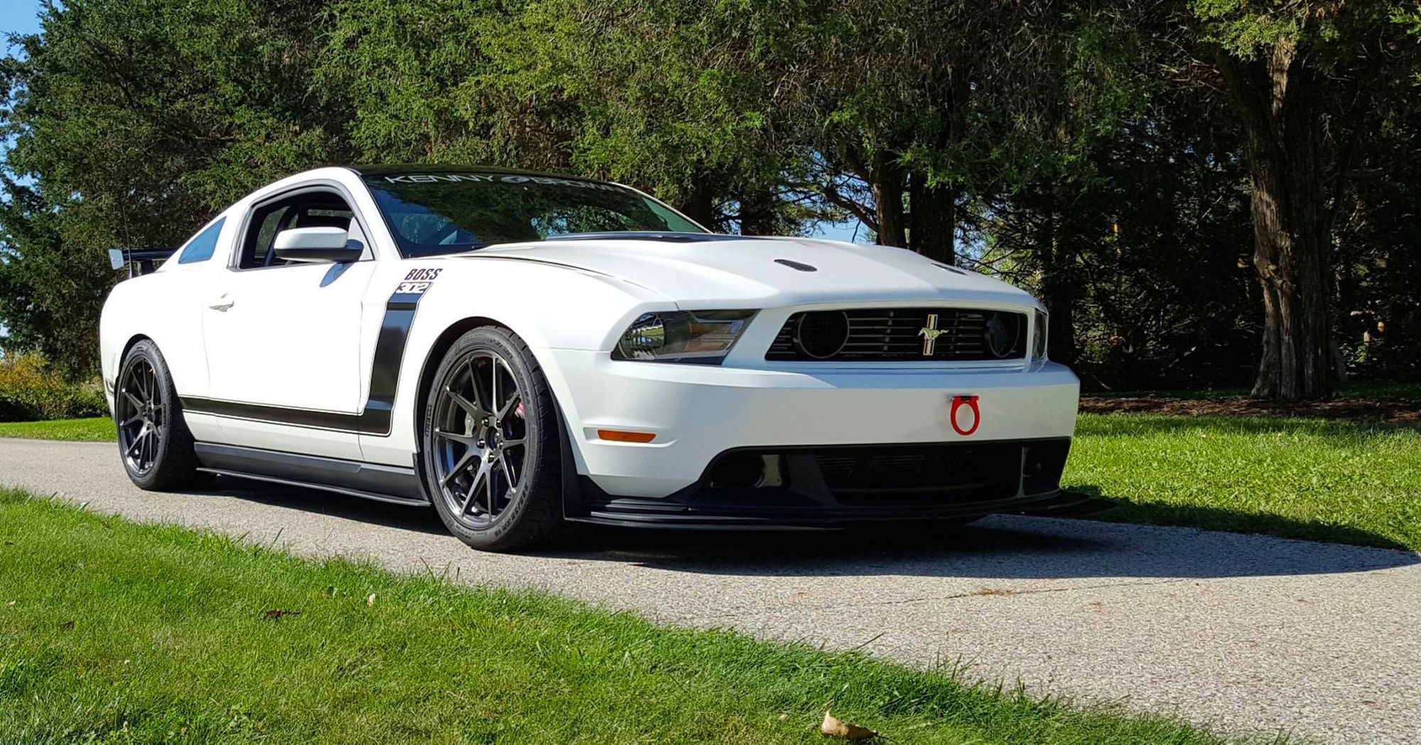 2014 Ford Mustang | Kenny Brown Ford Mustang Boss X on Forgeline 1pc Forged Monoblock GA1R Wheels
