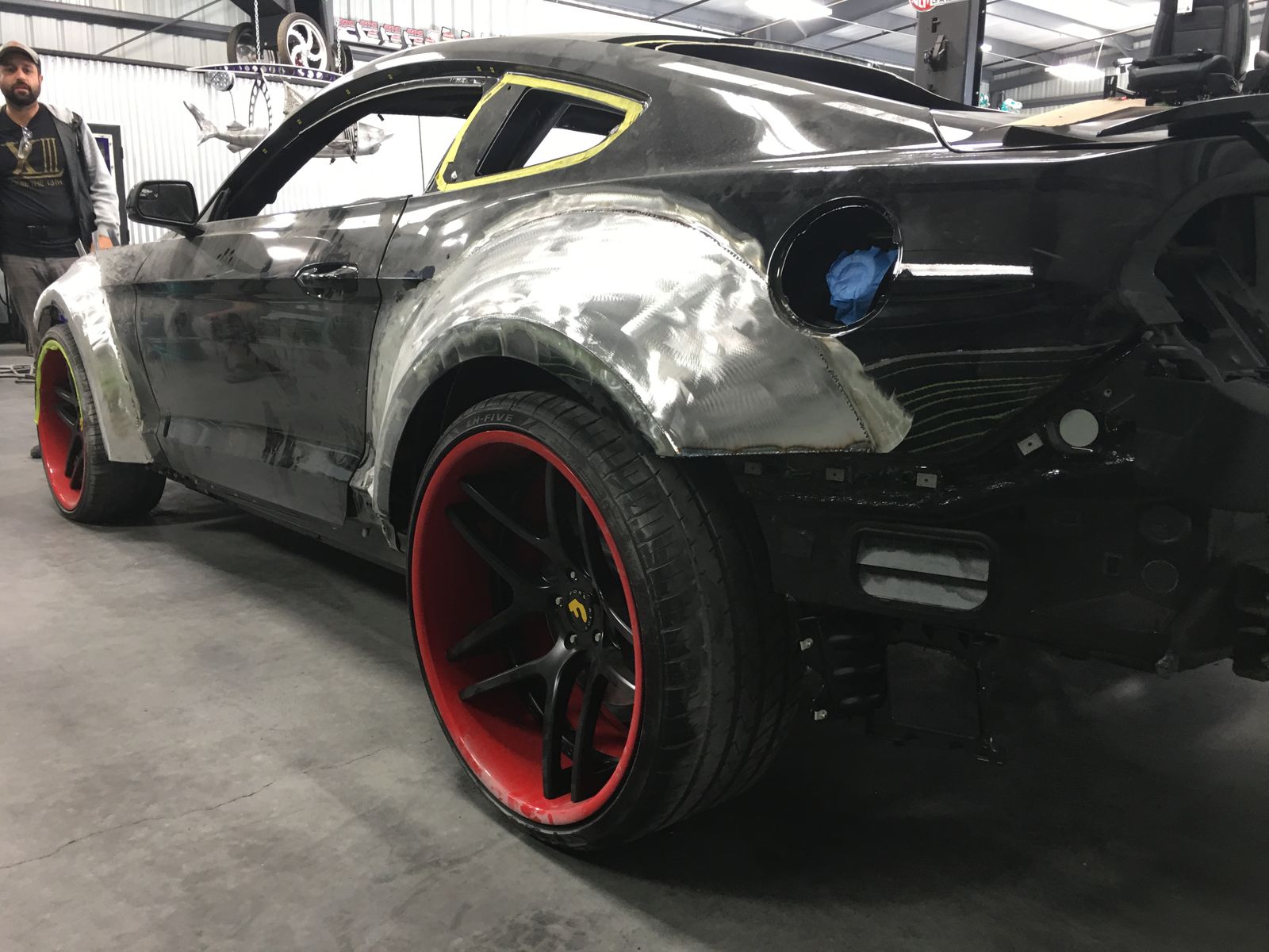 2018 Ford Mustang | 2018 Ford Mustang Fastback by DeBerti Design - Fender Fabrication FordSEMA