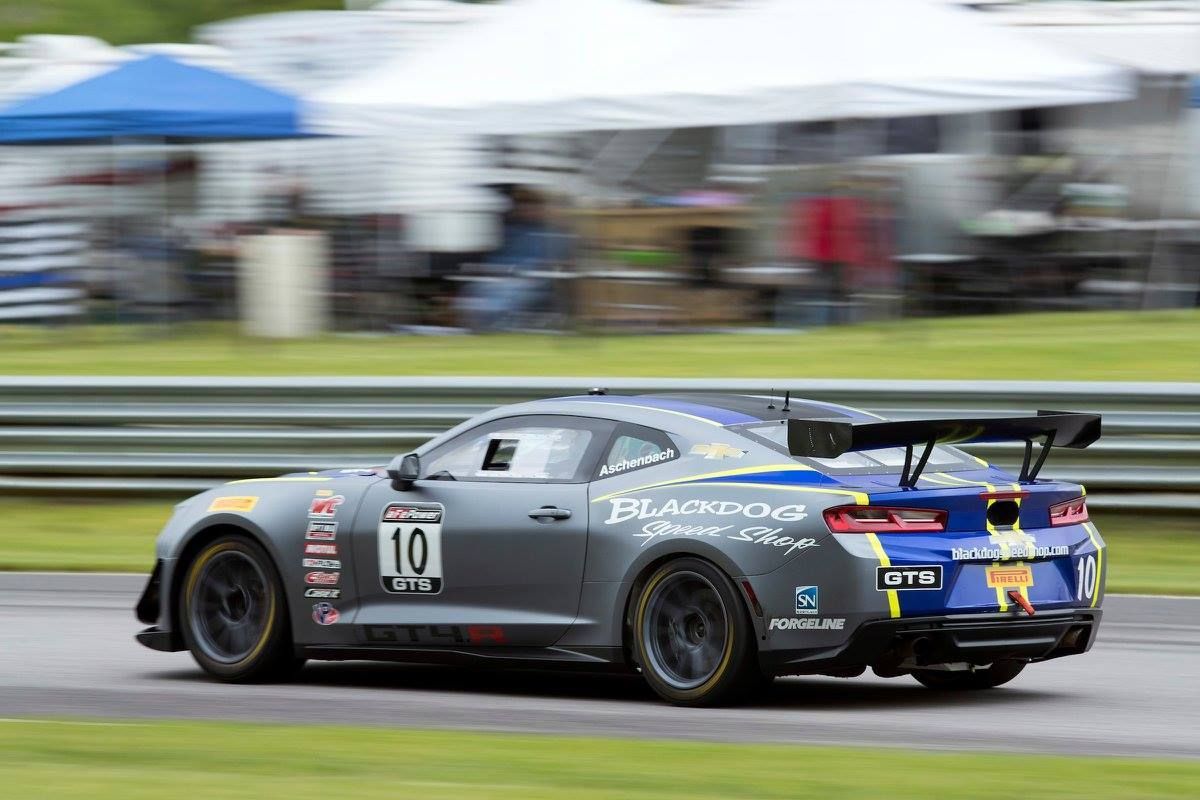 2017 Chevrolet Camaro | Lawson Aschenbach Second at Lime Rock in Camaro GT4.R on Forgeline One Piece Forged Monoblock GS1R Wheels