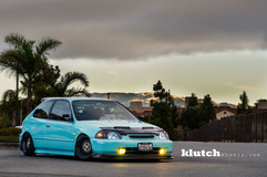 '96 Honda Civic on Klutch SL-1's