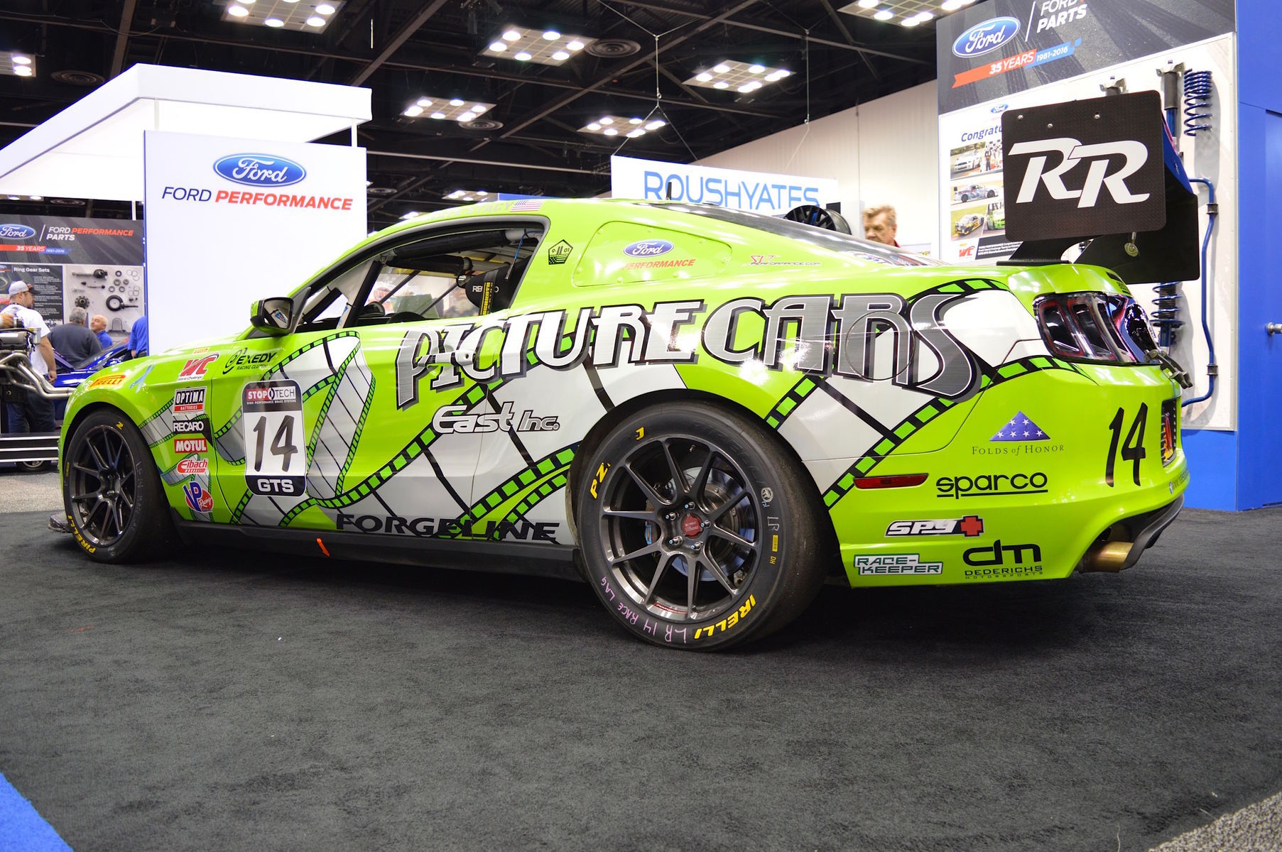 2014 Ford Mustang | Nate Stacy's Rehagen Racing Ford Mustang Boss 302 on Forgeline 1pc Forged Monoblosk GS1R Wheels