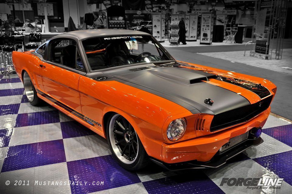1965 Ford Mustang | Producer Mustang on Forgeline RB3C Wheels