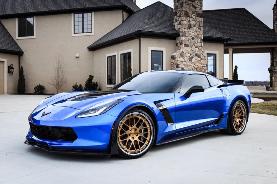 2015 Chevrolet Corvette Z06 | Corvette C7 Z06 on Forgeline DE3C-SL Wheels