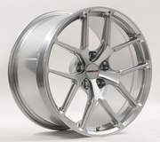 Forgeline One Piece Forged Monoblock VX1R in Hyper Silver