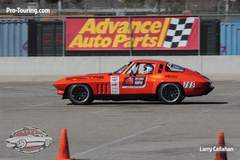 Greg Thurmond Earns 2016 OUSCI Invite in the 1965 "SCAR" Corvette on Forgeline DE3C Concave Wheels