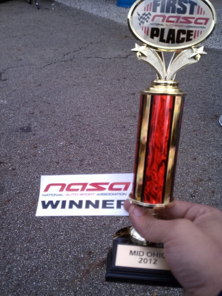    | 1st place in 1st race at Mid-Ohio