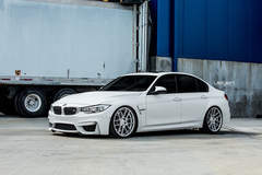 BMW M3 on Velgen Wheels VMB6 Matte Silver 20x9 & 20x10.5 