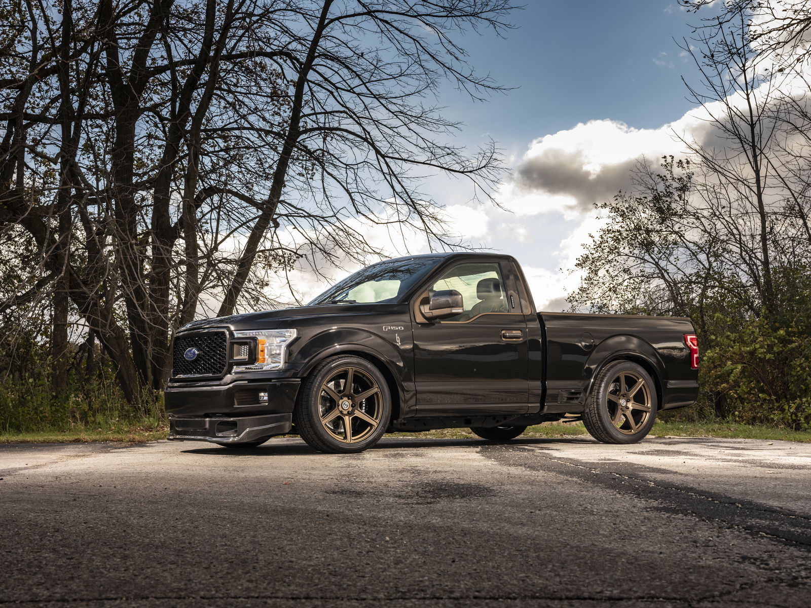 2018 Ford F-150 | 2018 Ford F-150 4x2 Regular Cab, 5’5” Bed “Ultra-Performance Pro-Touring Edition” by Speedkore - Side Profile FordSEMA