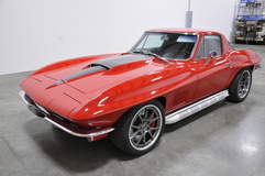 Paul's Schwartz Performance '67 Corvette Sting Ray Widebody on Forgeline GA3C Wheels