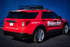 2020 Ford Explorer 4WD By Prefix  -  rear 3/4 shot