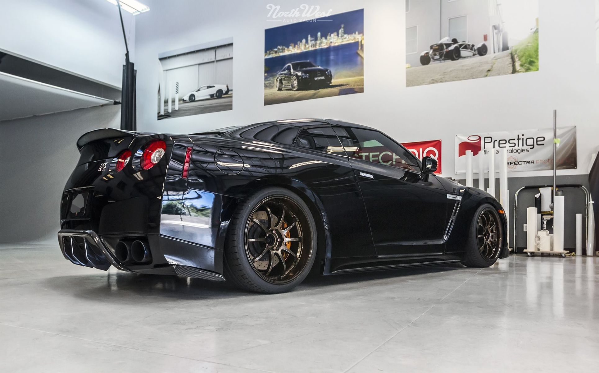 Nissan GT-R | Black GTR with XPEL ULTIMATE