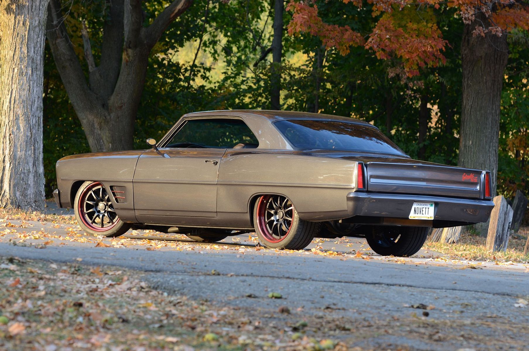 1967 Chevrolet Nova | John Sutton's '67 Chevy Nova on Forgeline GZ3 Wheels - Driver Side Angle