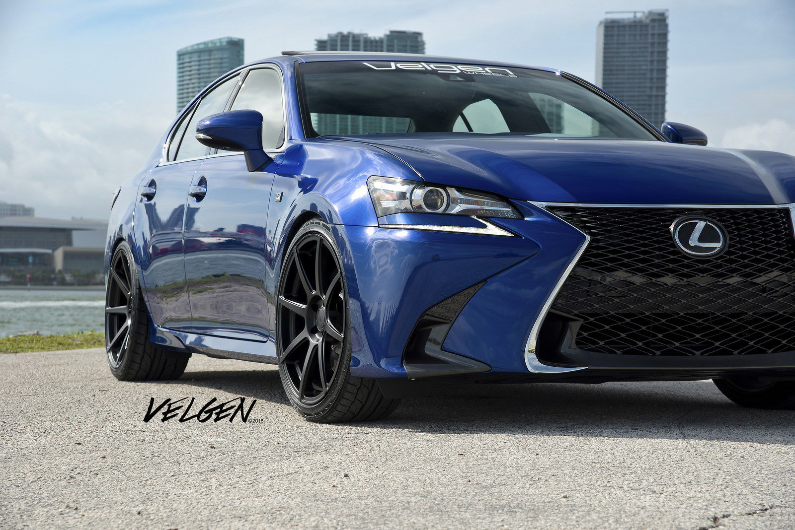2016 Lexus GS 350 | 2016 Lexus GS350 FSport on Velgen Wheels VMB8 