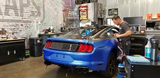 2019 Ford Mustang GT Fastback By California Pony Cars - Prepping for installs