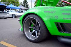 Bob Bertelsen's "Green Mamba" 1968 Corvette on Forgeline CV3C Concave Wheels