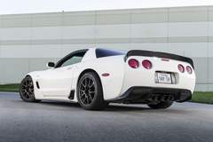 Tim Palazzolo's GAP Racing C5 Corvette Z06 on Forgeline One Piece Forged Monoblock GA1R Open Lug Wheels