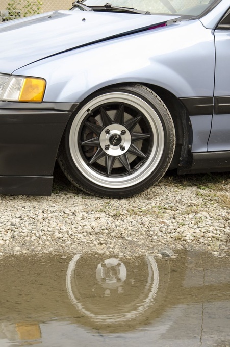 1988 Honda Civic | Ruff Racing R358's on '88 Honda Civic Wagon