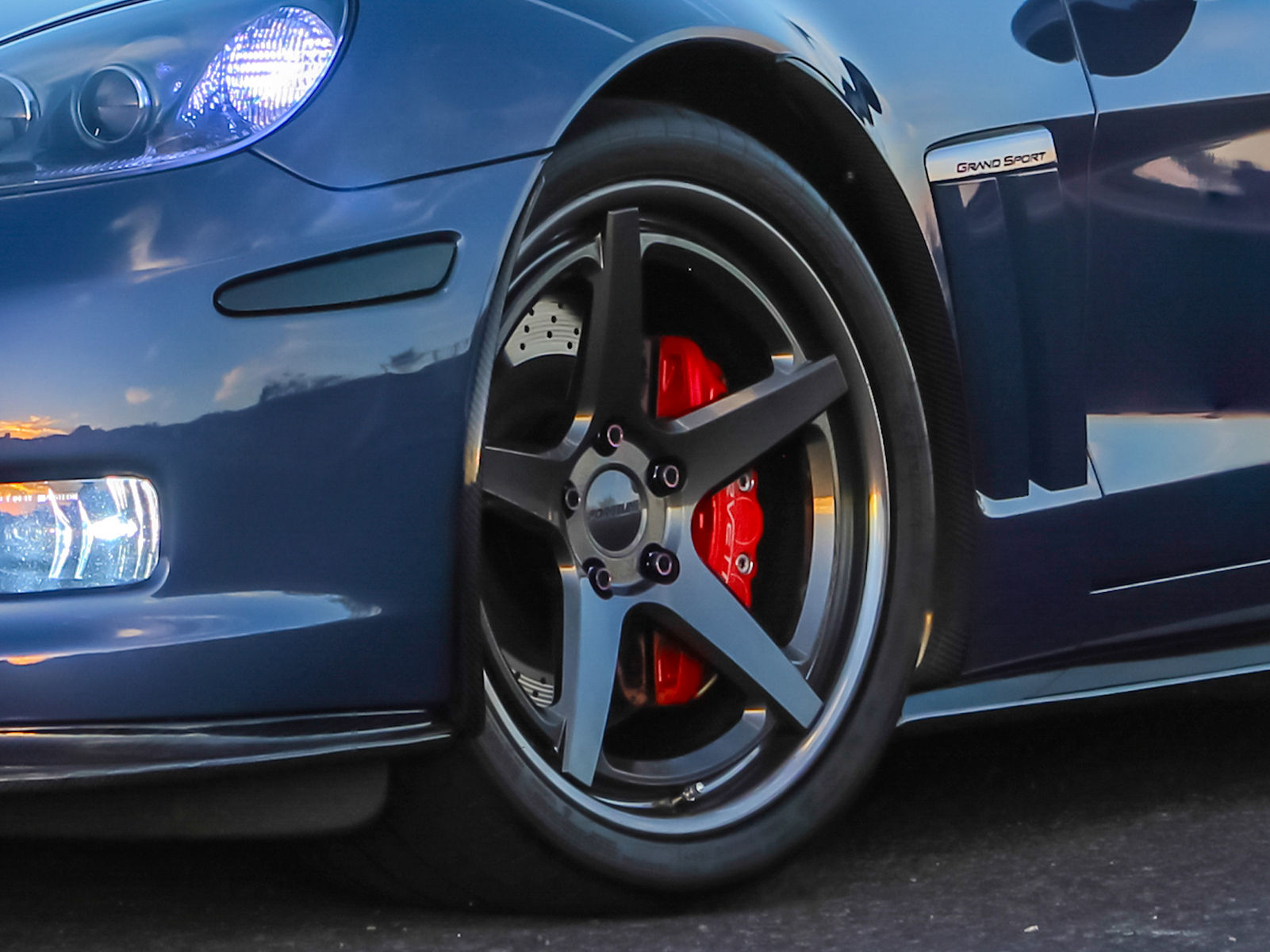 2013 Chevrolet Corvette | C6 Corvette on Forgeline CF3C-SL Wheels