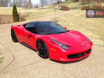 Ferrari 458 on HRE P107