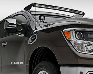 2016 Nissan Titan Front Roof LED Light Bar Mounts