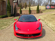 Ferrari 458 on HRE P107