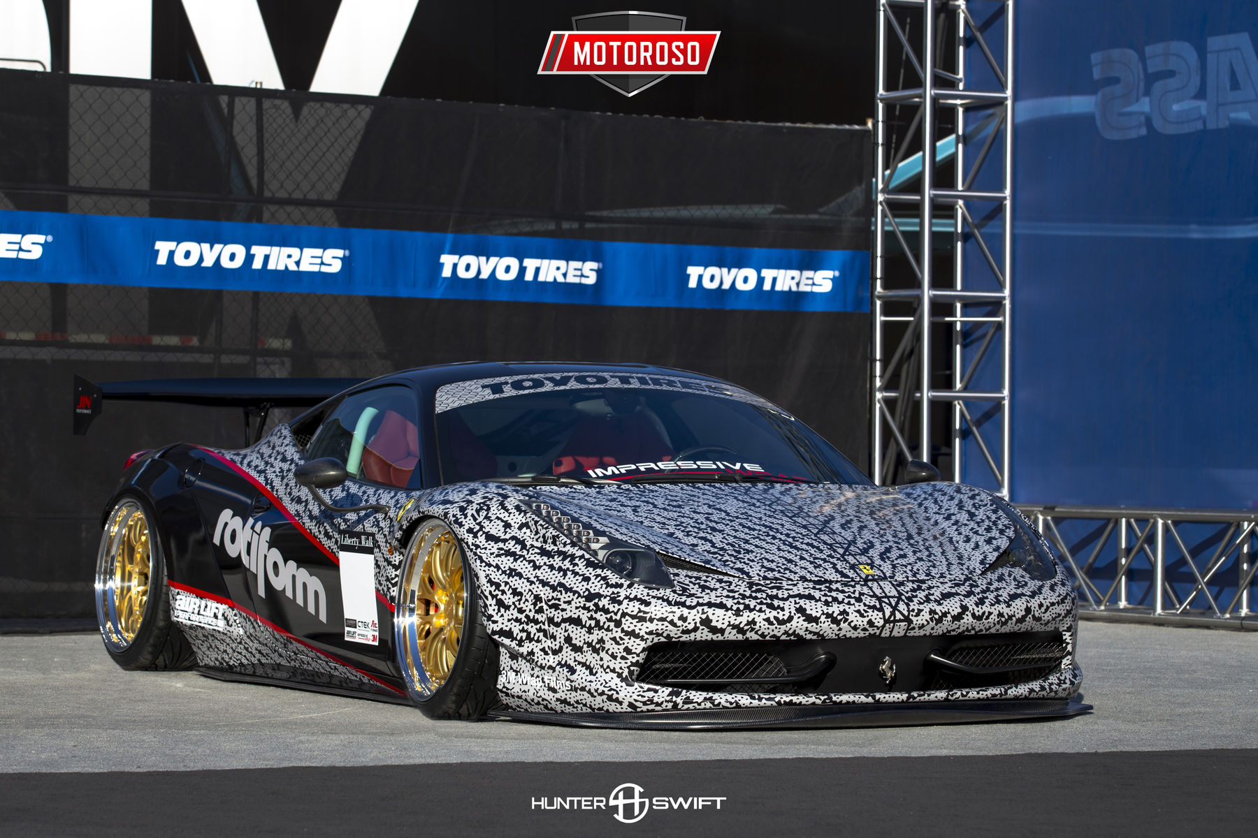 2011 Ferrari 458 Italia | Liberty Walk Ferrari 458 Italia - SEMA 2016 (Front Profile)