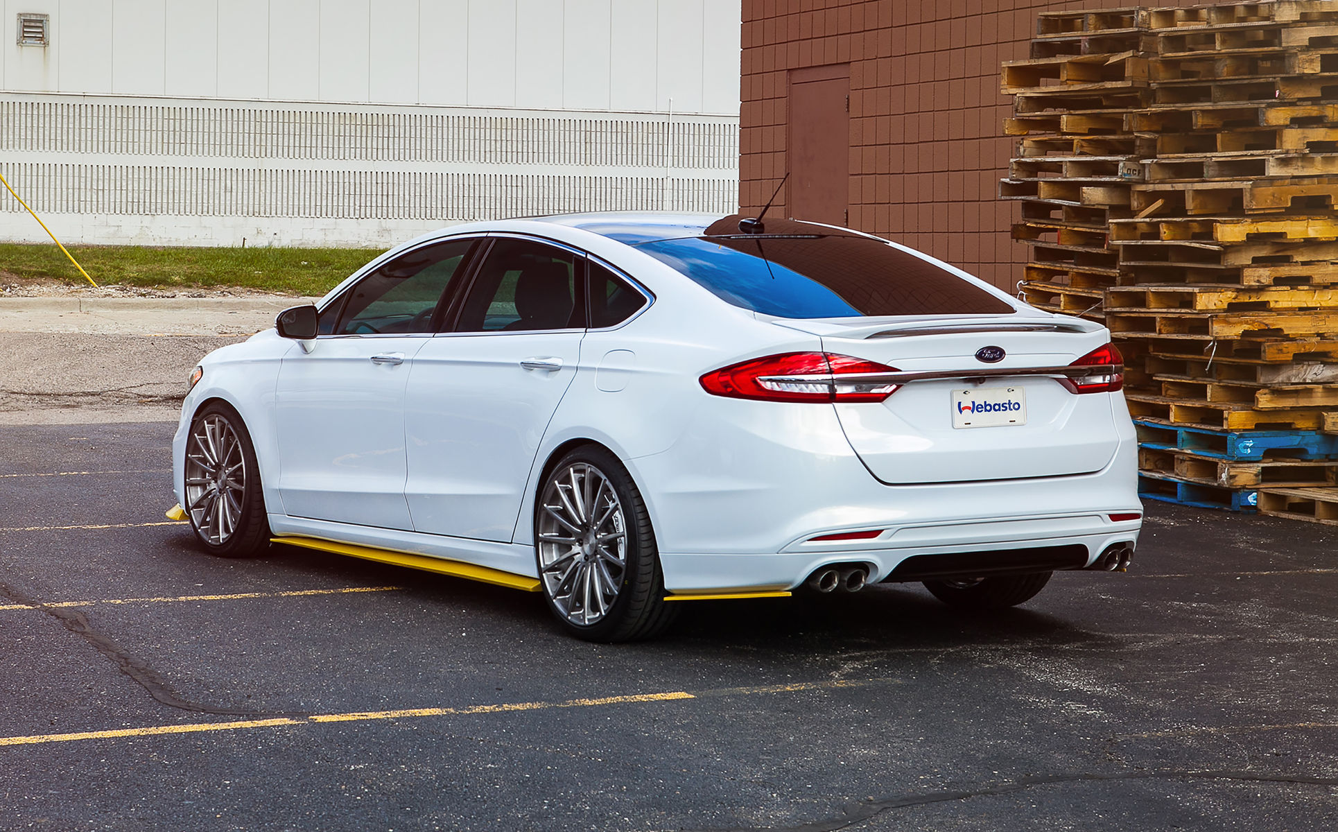 2017 Ford Fusion | 2017 Ford Fusion Sport AWD - Rear Shot #FordSEMA