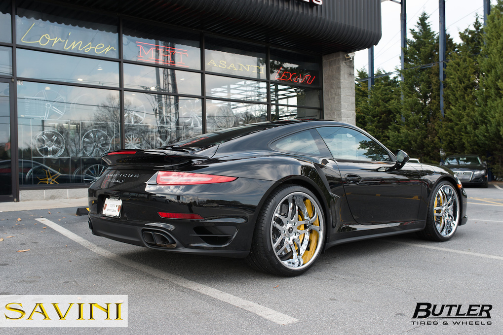 2014 Porsche 911 | '14 Porsche 911 Turbo S on Savini SV2's