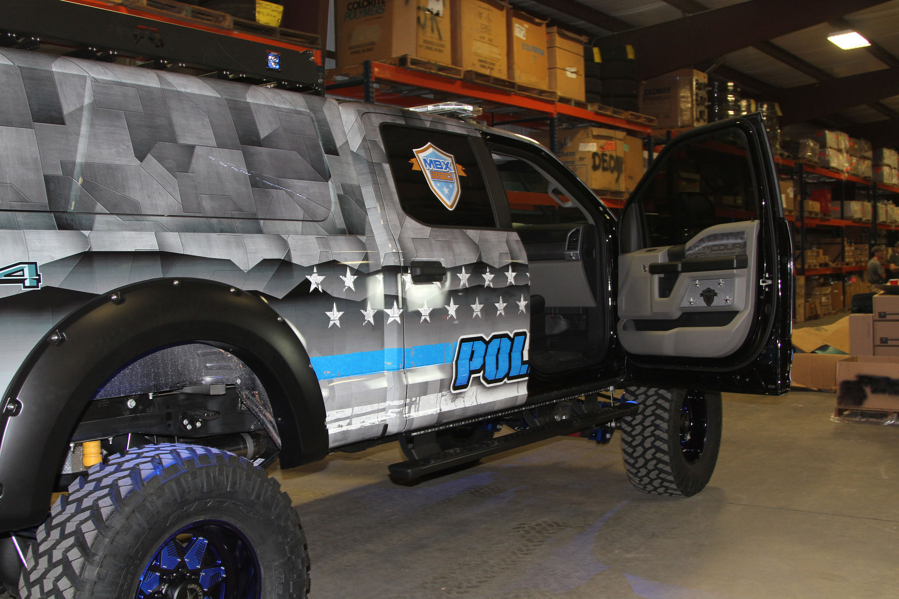 2017 Ford F-350 Super Duty | 2017 Ford F-350 Super Duty 4x4 XL Crew Cab “MBX350 Matchbox Police” by Skyjacker Suspensions