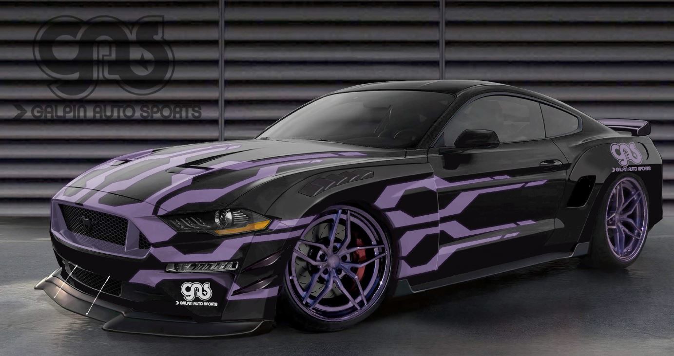 2018 Ford Mustang | 2018 Ford Mustang GT Fatback by Galpin Auto Sports (GAS) - Rendering FordSEMA