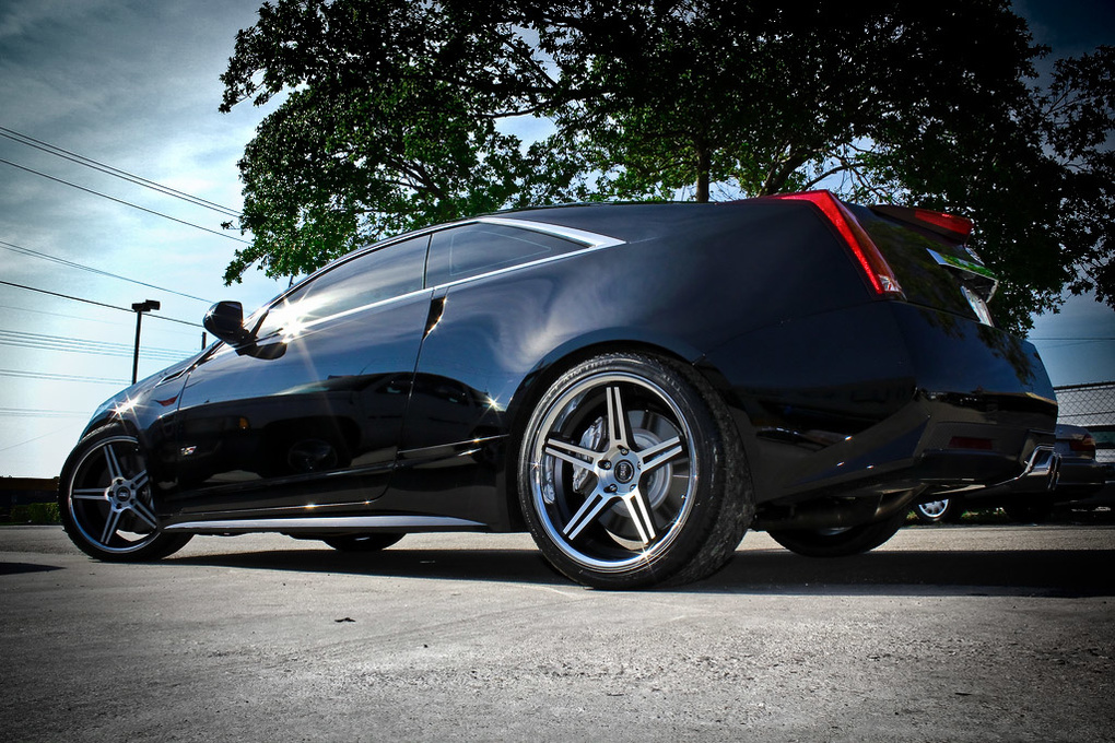 2012 Cadillac CTS-V Coupe | '12 Cadillac CTS-V on Concept One CS-5.0's