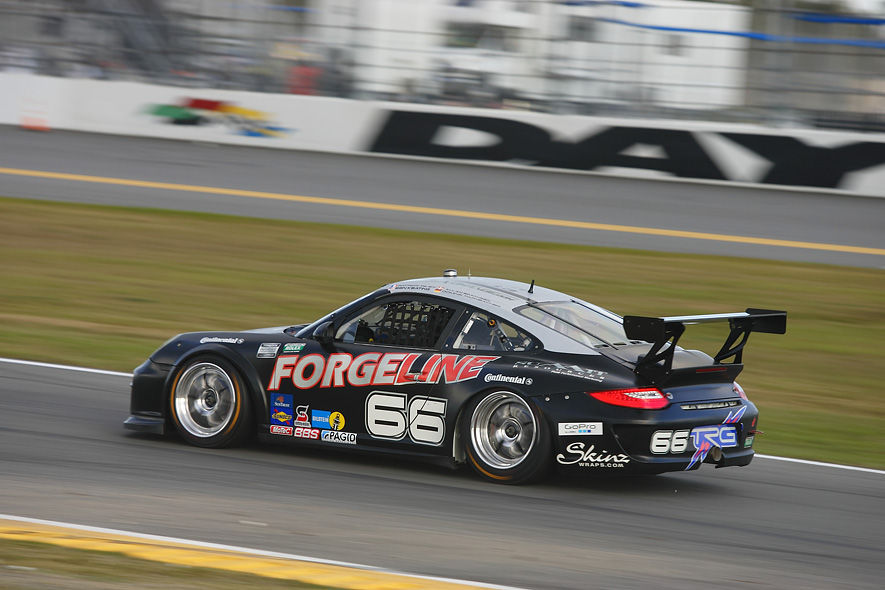 2012 Porsche 911 | Ben Keating Drives the no.66 Forgeline/TRG Porsche to 7th Place at the 2012 Rolex 24 at Daytona