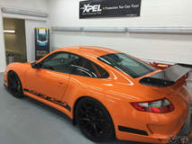 Porsche GT3RS protected with XPEL ULTIMATE