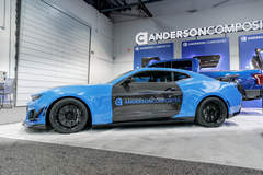 Anderson Composites Camaro ZL1 1LE on Forgeline One Piece Forged Monoblock GA1R Open Lug Wheels