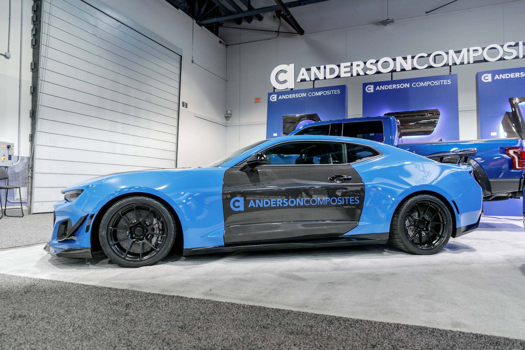 2017 Chevrolet Camaro | Anderson Composites Camaro ZL1 1LE on Forgeline One Piece Forged Monoblock GA1R Open Lug Wheels