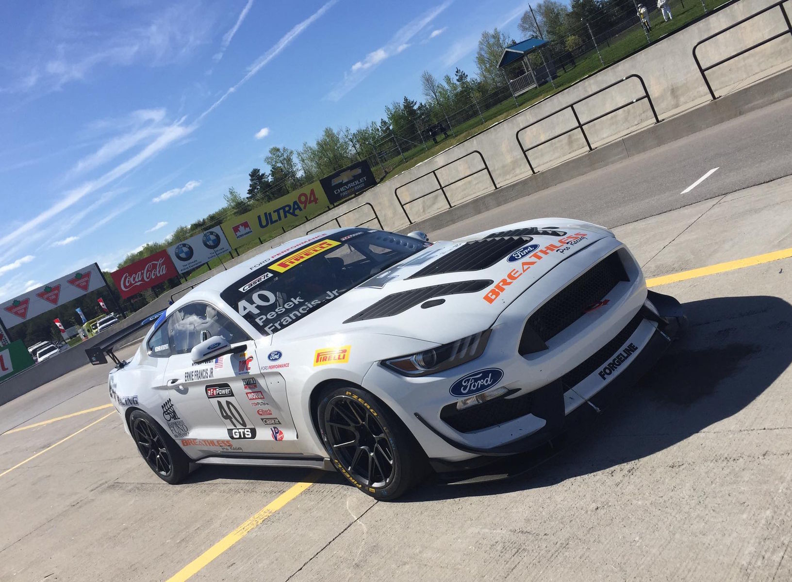 2017 Ford Mustang | Forgeline Teams on the World Challenge GTS Podium at CTMP