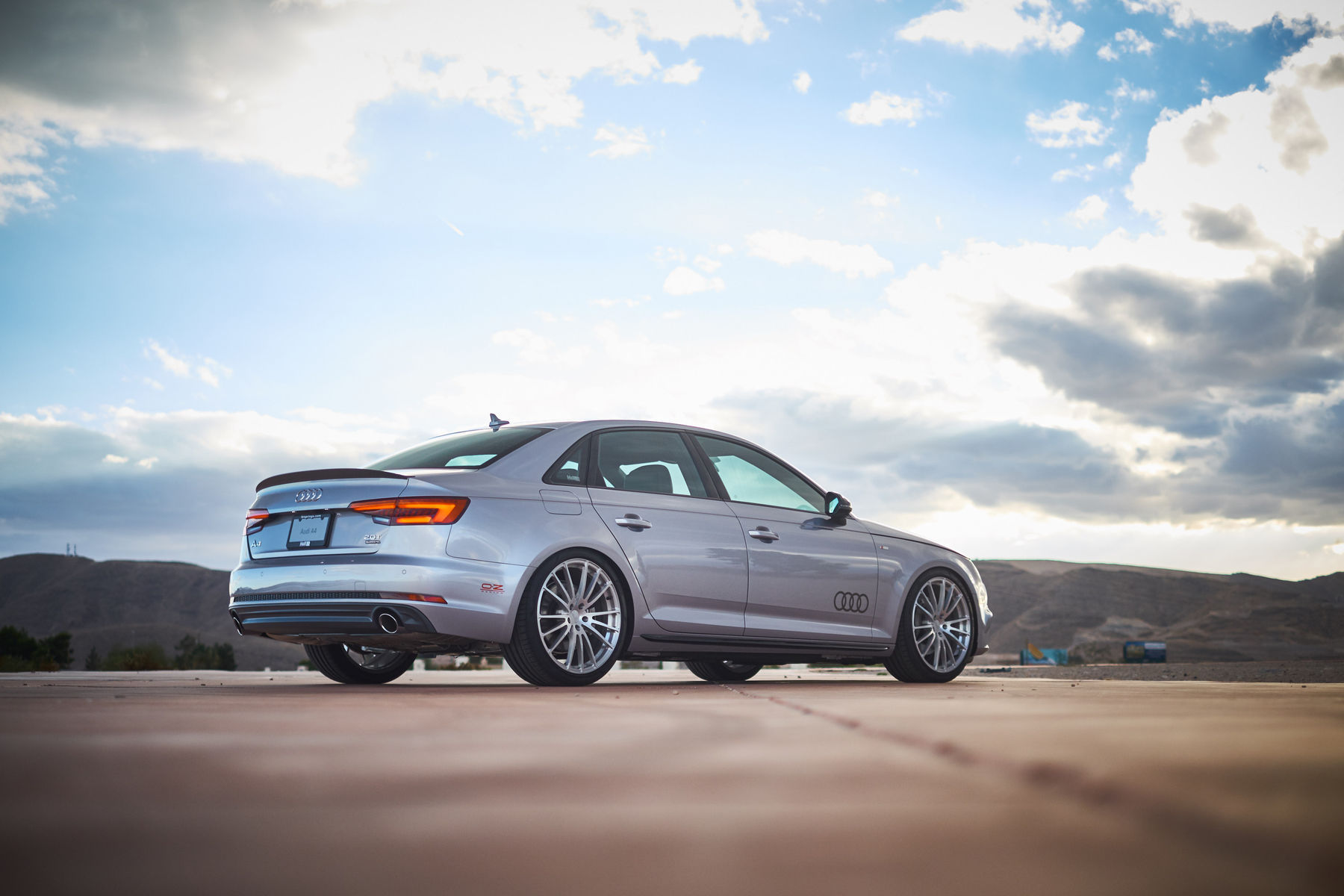 2017 Audi A4 | H&R 2017 Audi A4 - Side View