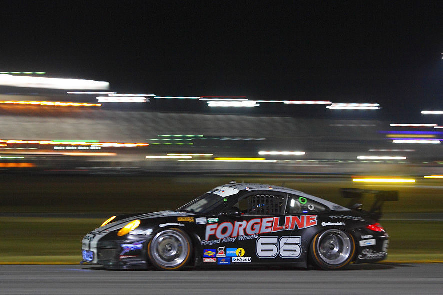 2012 Porsche 911 | Ben Keating Drives the no.66 Forgeline/TRG Porsche to 7th Place at the 2012 Rolex 24 at Daytona