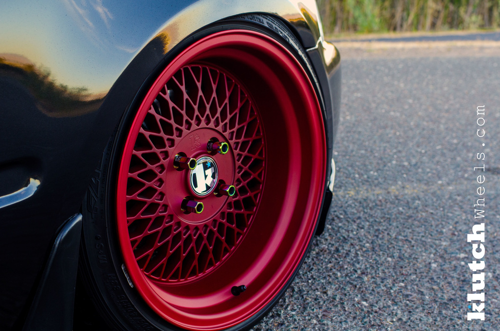 1994 Honda Civic | '94 Honda Civic Si on Custom Red Klutch SL-1's