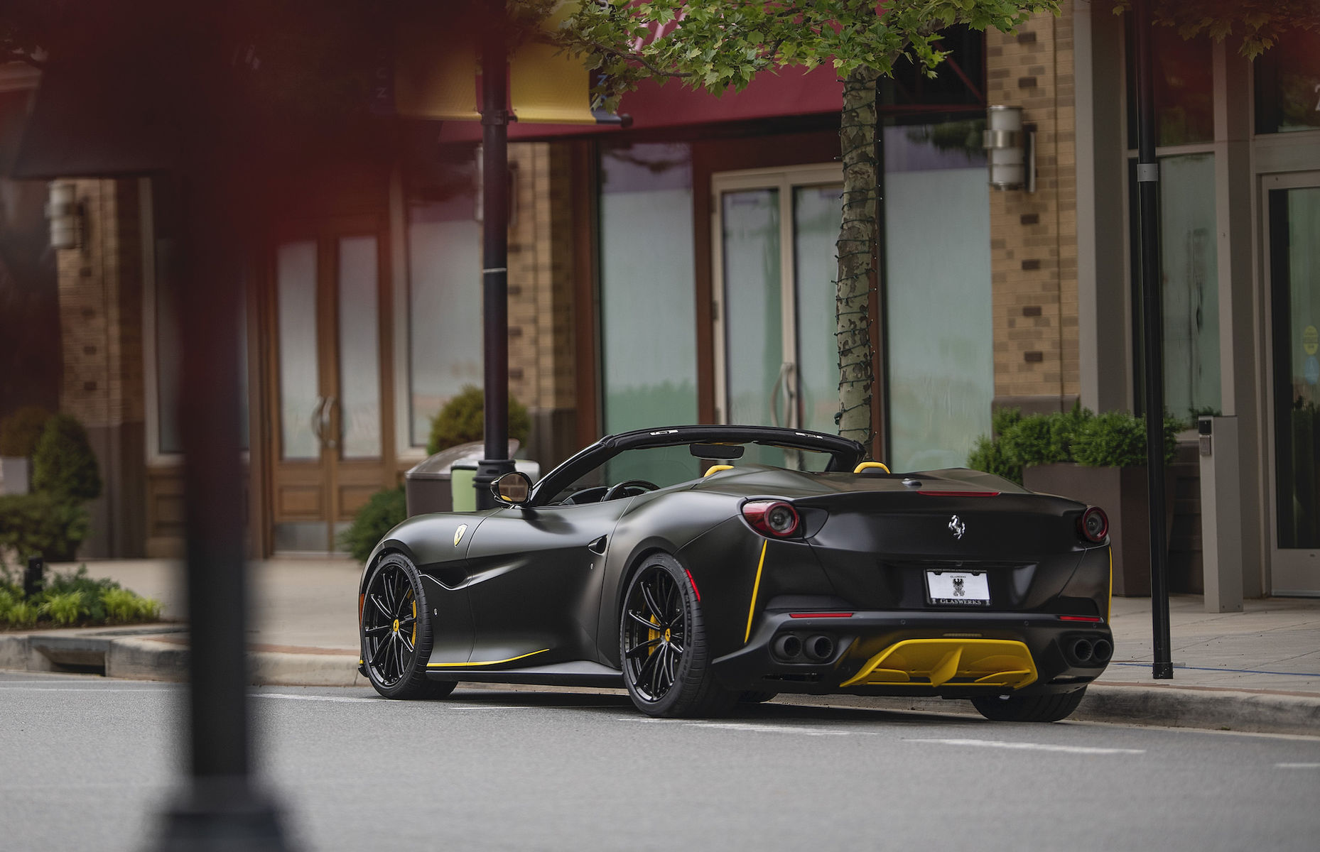 2020 Ferrari  | Todd Johnson’s Glaswerks-Prepped Ferrari Portofino on Forgeline One Piece Forged Monoblock GT1 5-Lug Wheels