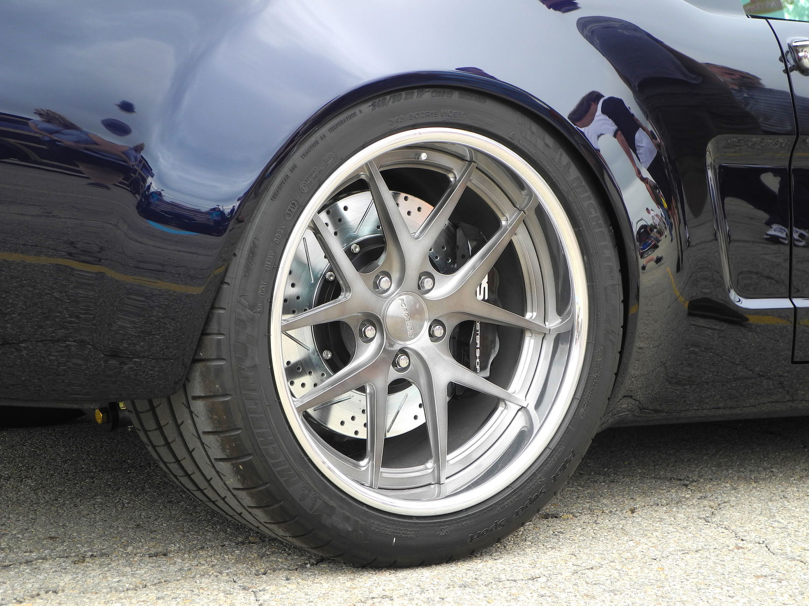 1965 Ford Mustang | Mustang on Forgeline VX3C Wheels
