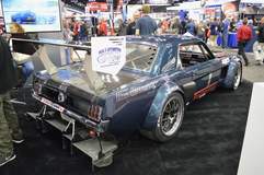 Brian Faessler's National Championship American Iron Xtreme '65 Mustang on Forgeline GA3R Wheels