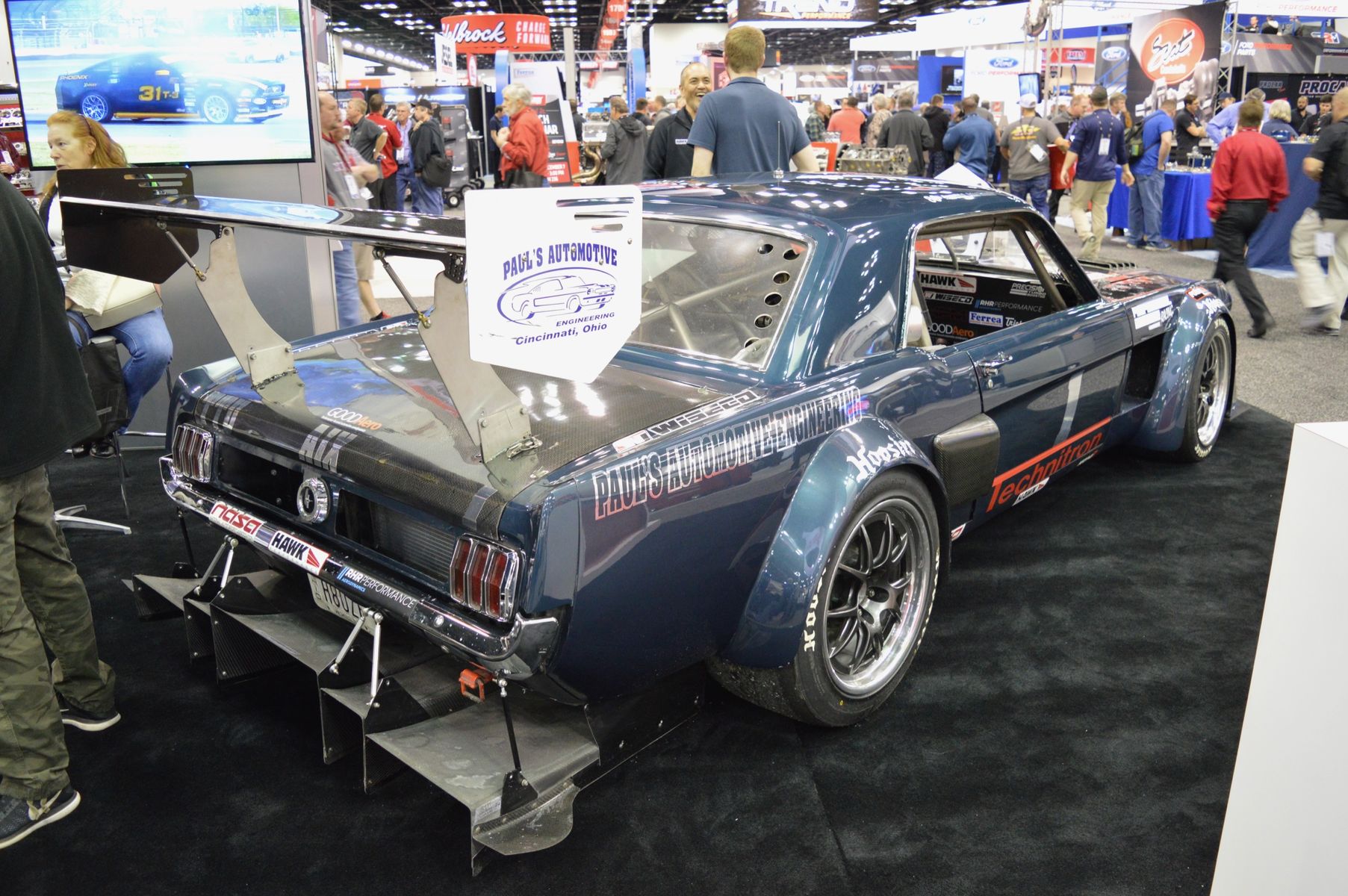 1965 Ford Mustang | Brian Faessler's National Championship American Iron Xtreme '65 Mustang on Forgeline GA3R Wheels